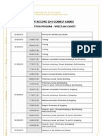 Nuevo Programa SportAccord Combat Games FILA