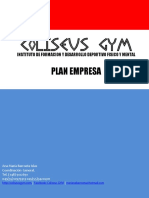 PROYECTO - Plan Empresa (Coliseus GYM)