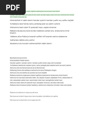 Doa Doa Pdf