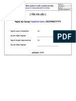 Applied date: Hệ Thống Quản Lý Chất Lượng Iso 9001