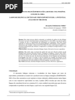 Dicionário Bilíngue Francês-português Larousse - Uma Possível Análise Da Obra
