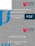 Enfoque Humanista de La Administración TEMA 2