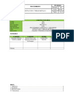 024-Procedimiento Estructura y Tabique Metalica Wisa
