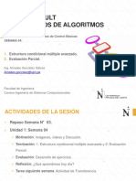 Sesion 04 - Fundamentos de Algortimos