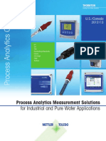 Mettler Toledo Thornton Catalog-Sensor Connection With Controller MX00 PDF