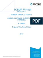 Sistemas Eléctricos de Potencia Tarea Grupal Tecsup