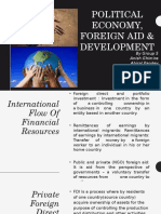 Political Economy, Foreign Aid & Development