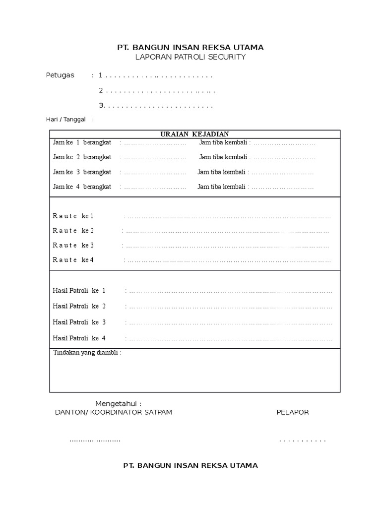 Laporan Security Pdf