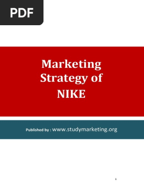 Marketing and Branding Strategy of NIKE