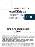 BAJA PERTEMUAN 13 Sambungan Pada Kontruksi Gedung