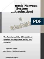 Autonomic Nervous System (Introduction)