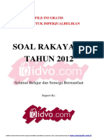 Soal Rekayasa 2012