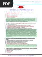 Download CCNA 3 v503  v60 Chapter 1 Exam Answers 2017  100 Full by CCNA V6 SN348713760 doc pdf