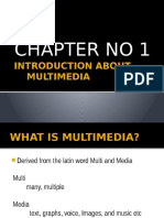 Chapter No 1: Introduction About Multimedia