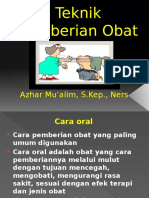 Teknik Pemberian Obat