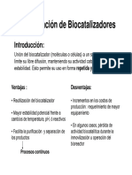 Inmobilización de Biocatalizadores 2015TP