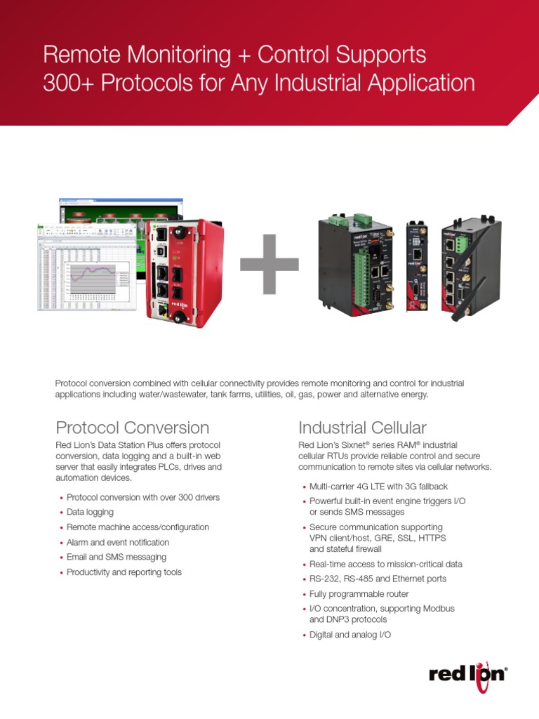 REDLION Protocol Connect PDF Programmable Logic Controller