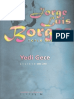 Jorge Luis Borges - Yedi Gece (CS) PDF