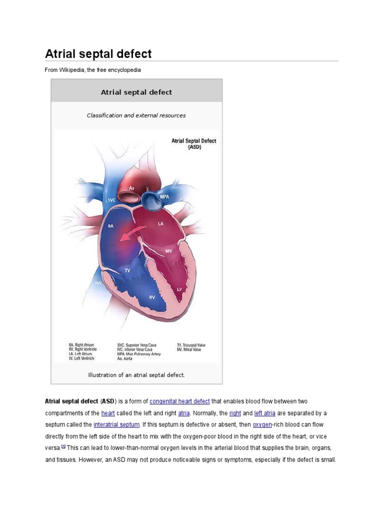 Congenital Heart Disease | PDF | Heart Valve | Atrium (Heart)
