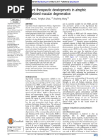 Current Therapeutic Developments in Atrophic Armd