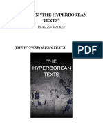 Notes On The 'Hyperborean Texts' by Allen Mackey
