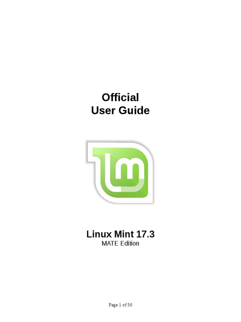 Linux Mint PDF Operating System Linux