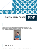 Daiwa Bank Scam