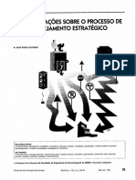 RECOMENDAÇÕES SOBRE O PROCESSO DE PLANEJAMENTO ESTRATÉGICO