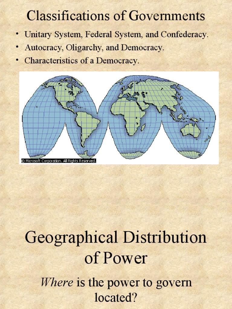 Classifications of Governments: A Comprehensive Overview of Systems of ...