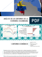 Análisis de Los Entornos de La Economía Colombiana