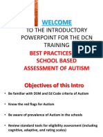 Preslides 2015AdvancedBestPracticesforAssessAutism