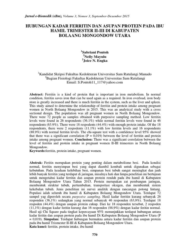 Jurnal Metabolisme Protein PDF