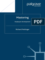 Richard Pettinger-Mastering Employee Development (Palgrave Masters Series (Business)) (2002)