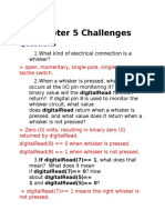 Chapter 5 Challenges: Questions