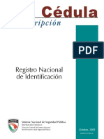 Registro Nacional de Identificación