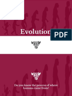 The Evolution Theory PBL Project