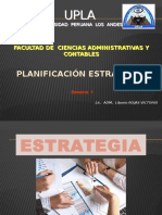 Semana #1 Planificacion Estrategica