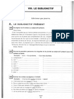 Le Subjonctif Exercices PDF