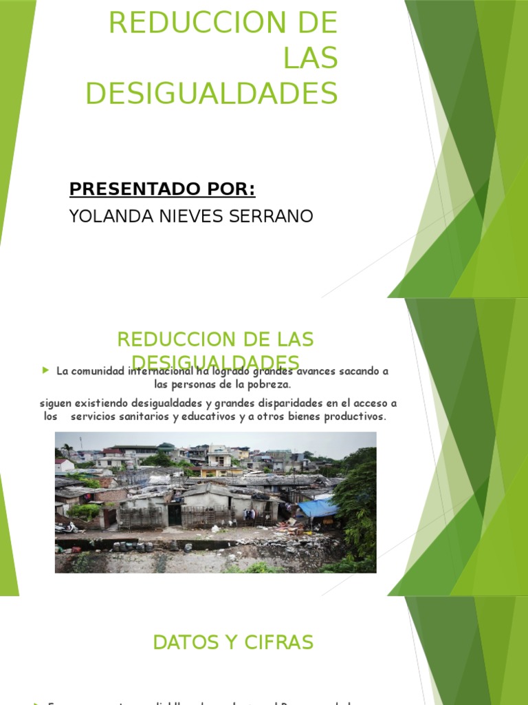 Reduccion de Las Desigualdades | Descargar gratis PDF | Desigualdad ...