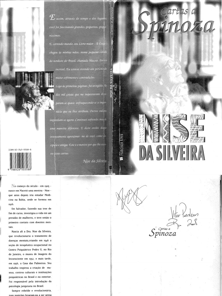Nise Da Silveira Livro Cartas A Spinoza PDF