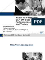 KnowHow to SAP BW Data Load Performance Analysis and Tuning