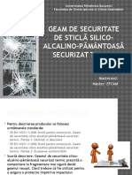 Prezentare-materiale-constructii-Geam de securitate de sticlă silico-alcalino-pământoasă securizat termic.pptx