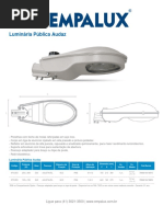 Luminária Pública Audaz