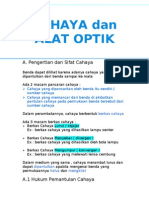 Cahaya Dan Alat Optik