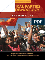 (Political Parties in Context) Kay Lawson, Jorge Lanzaro-Political Parties and Democracy_ Volume I_ the Americas-Praeger (2010)