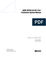 288418312adsp Bf533 Ez Kit Lite Manual Rev. 3.1