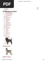 All Dog Breeds - Complete List of Dog Profiles