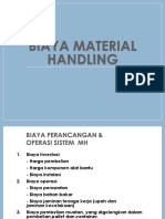 6 Biaya Material Handling MEF