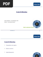 Crude Oil Blending