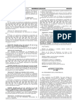 Decreto Legislativo Que Modifica El Codigo de Ejecucion Pena Decreto Legislativo N 1296 1468962 3 PDF